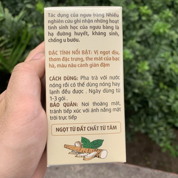 Trà Túi Lọc Ngưu Bàng - Ảnh 5