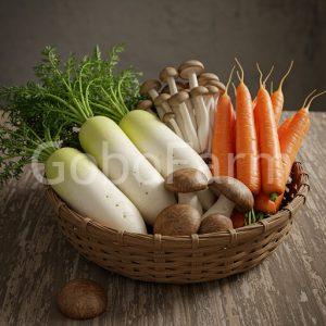 Nguyên liệu nấu canh dưỡng sinh bằng nồi nấu chậm